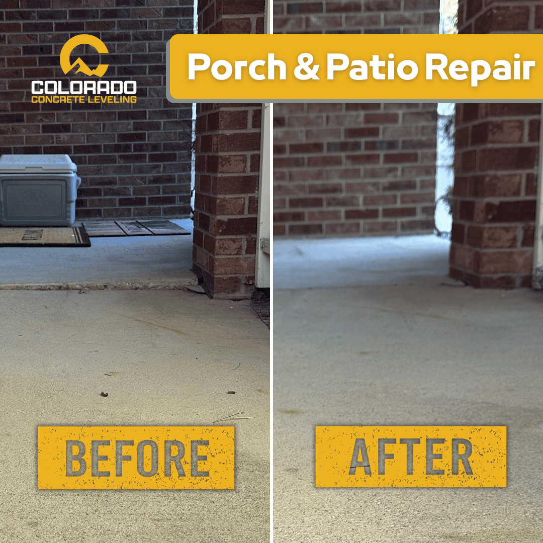 Before & After Porch & Patio Repair