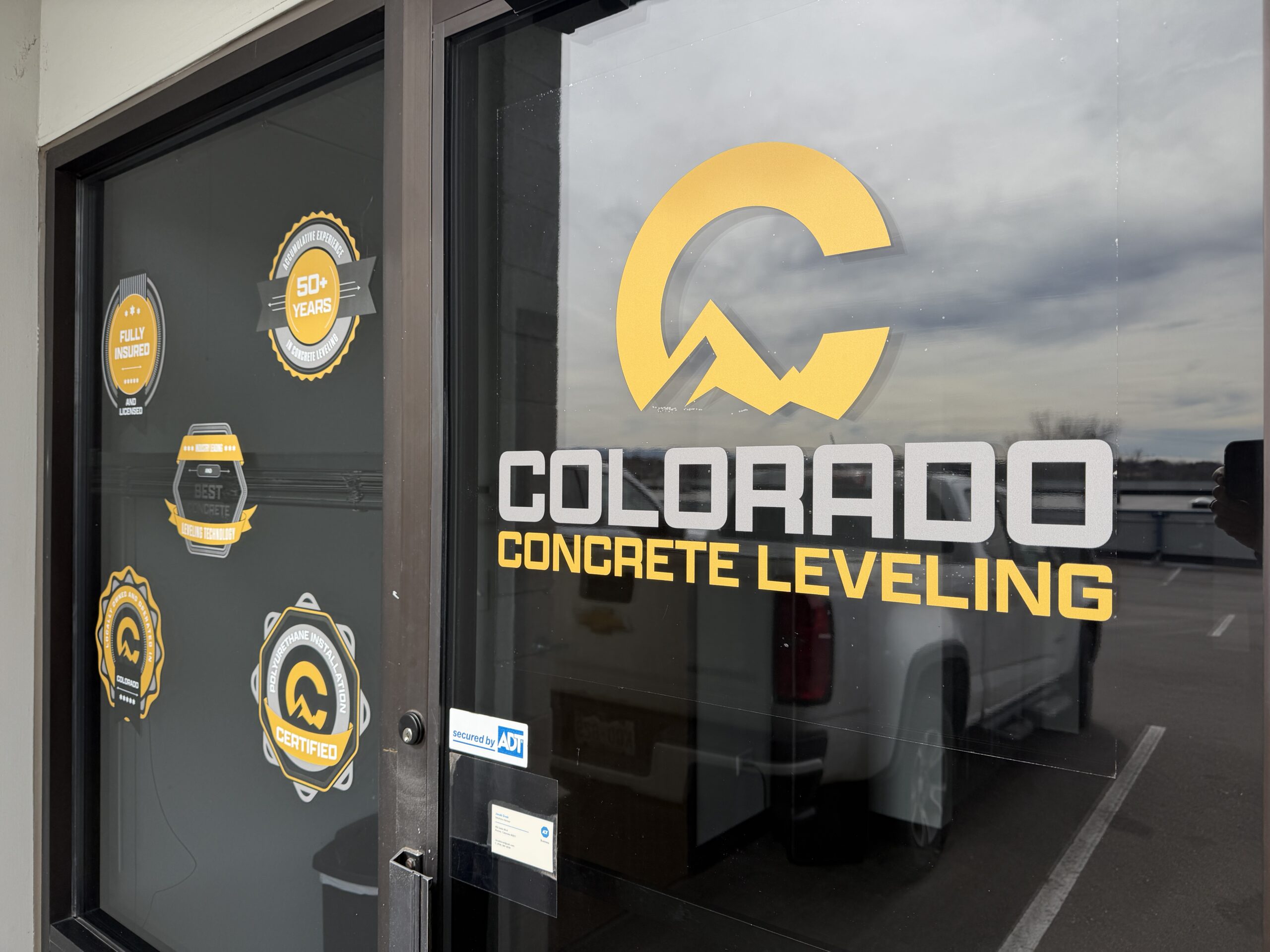 Colorado Concrete Leveling Front Door