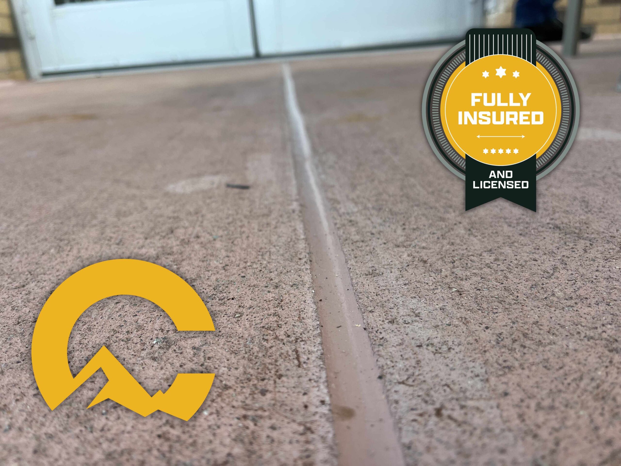Concrete Caulking & Crack Repair