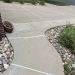 Concrete Driveway Crack & Joint Repair Caulking