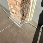 Garage Apron Control Joints Caulking