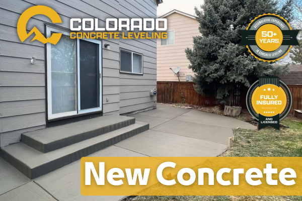 New Concrete Stoops & Stairs Services - Colorado Concrete Leveling