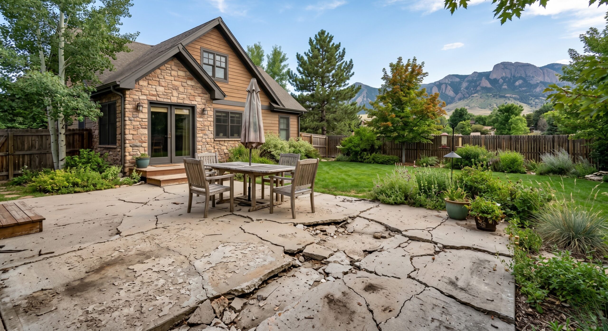 Porch & Patio Concrete Remove & Replace Services Colorado Concrete Leveling