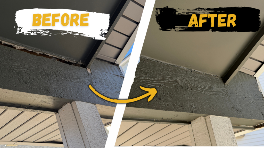 Concrete Patio Roof Cracks & Separation | Colorado Concrete Leveling